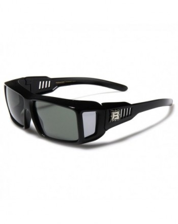 Polarized Rectangular Sunglasses Shields GREEN