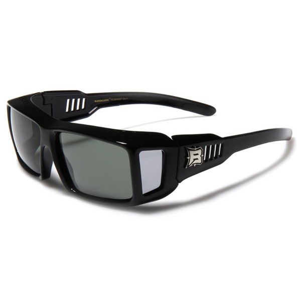 Polarized Rectangular Sunglasses Shields GREEN