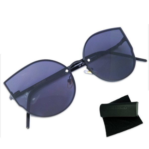 Alondra Kolt Oversize Rimless Sunglasses