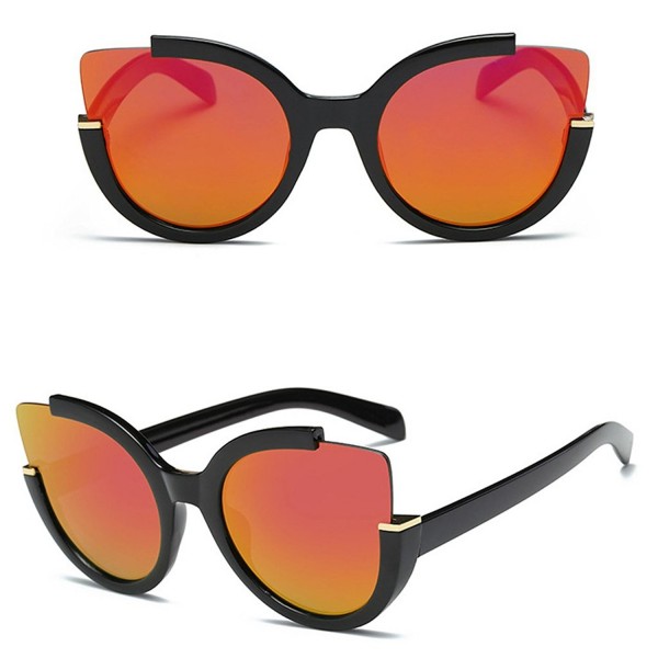 Doober Vintage Mirrored Oversized Sunglasses