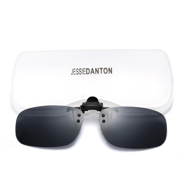 JESSIEDANTON Polarized Rimless Sunglasses Lightweight