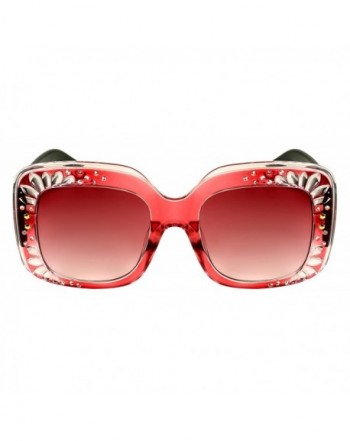 Edge I Wear Oversized Rhinestone Sunglasses EC3335R AP