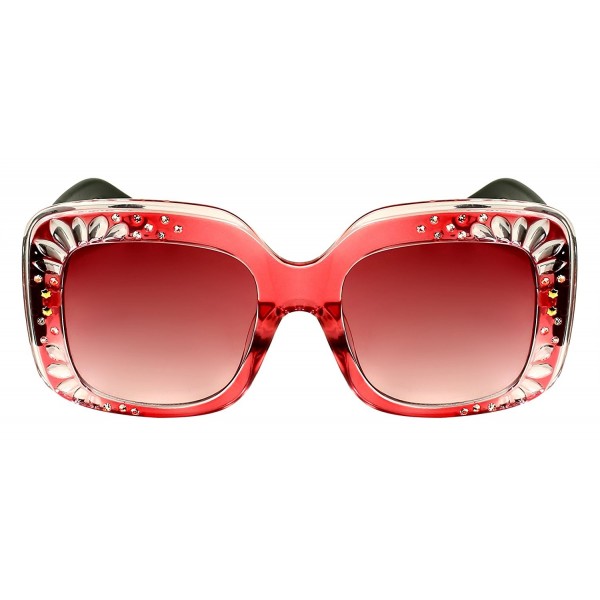 Edge I Wear Oversized Rhinestone Sunglasses EC3335R AP