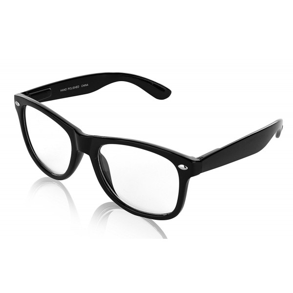 SunnyPro Prescription Glasses Black Clear