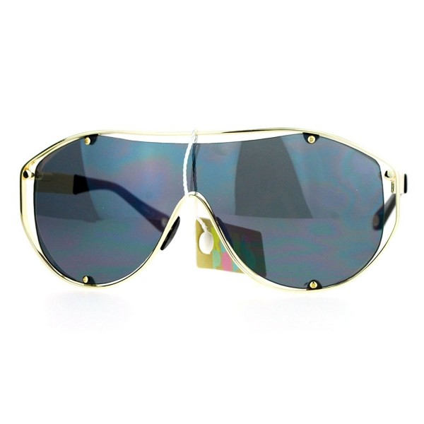 Aviator Sunglasses Fashion Futuristic Oversized