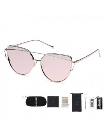 ROCKNIGHT Polarized Golden Pink Protection Sunglasses