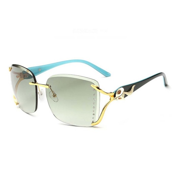 Sunshine Retro Fashion Rimless Sunglasses