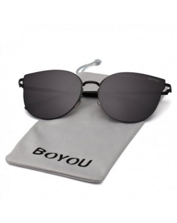 BOYOU Sunglasses Fashion Oversized Glasses