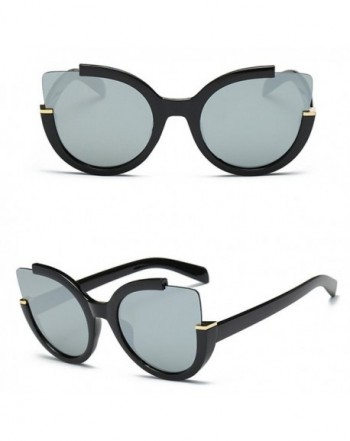 Doober Vintage Mirrored Oversized Sunglasses