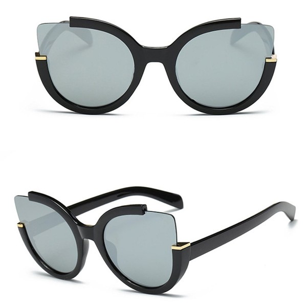 Doober Vintage Mirrored Oversized Sunglasses