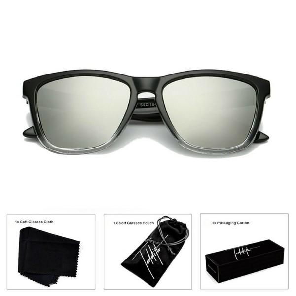 Teddith Polarized Sunglasses Gradient Plastic