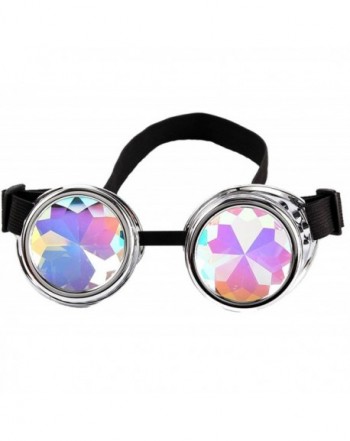 Lelinta Steampunk Glasses Goggles Adjustable