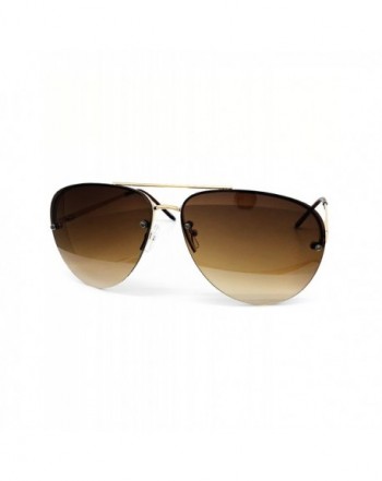 O2 Eyewear Teardrop Rimless Sunglasses