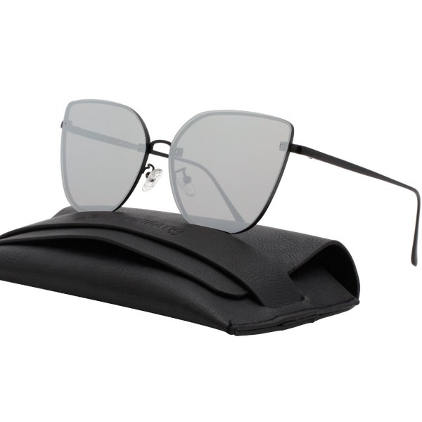 Rimless Sunnies Mirrored Sunglasses G87027B