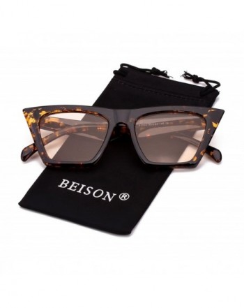 Beison Womens Fashion Sunglasses Tortoise