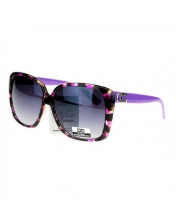 Designer Oversize Rectangular Butterfly Sunglasses