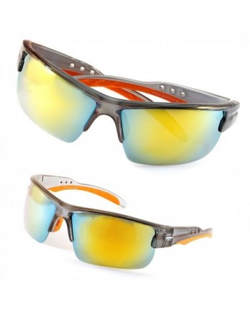 Unisex Polarized Mirrored Sports Sunglasses