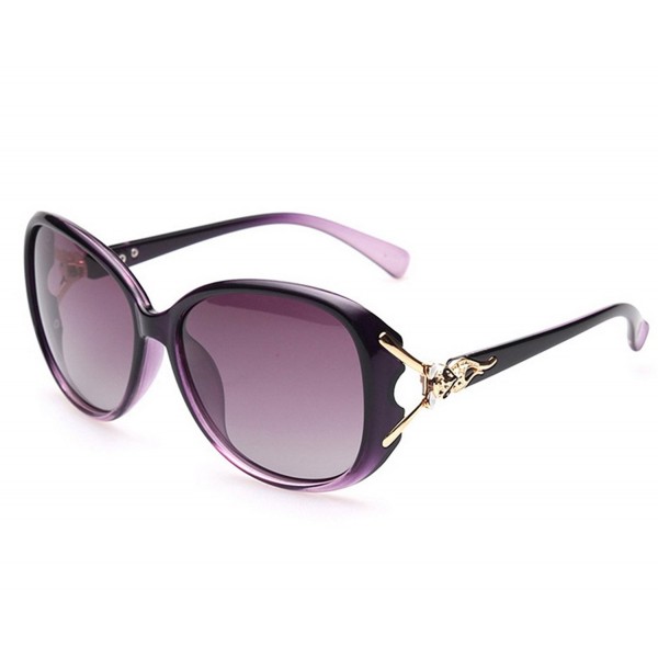 YORFORMALS Womens Polarized Sunglasses Purple