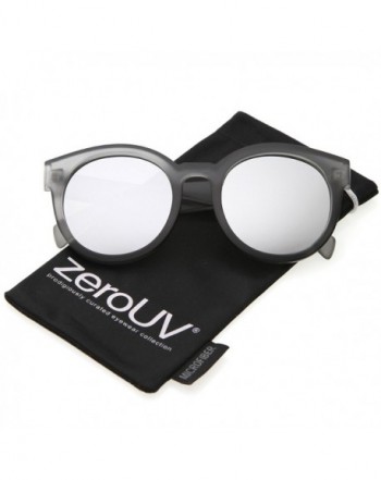 zeroUV Womens Translucent Mirrored Sunglasses
