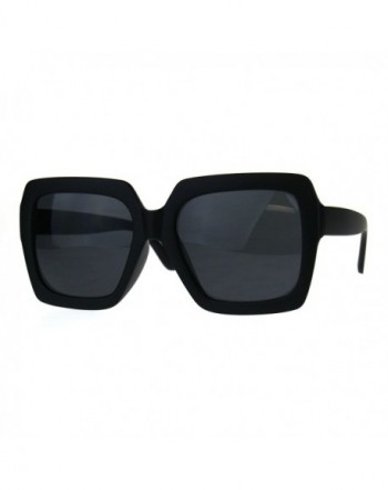 Thick Plastic Rectangular Butterfly Sunglasses