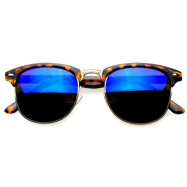 Classic Horned Rim Sunglasses Tortoise