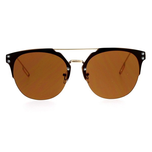 SA106 Rimless Style Hipster Sunglasses