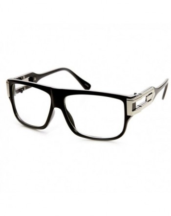 zeroUV Classic Aviator Glasses Black Silver