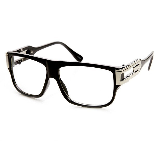 zeroUV Classic Aviator Glasses Black Silver