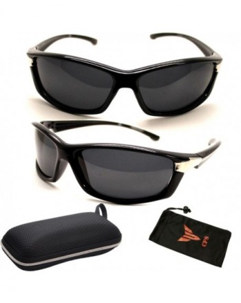 TJ5103 Polarized Black Aggressive Sunglasses