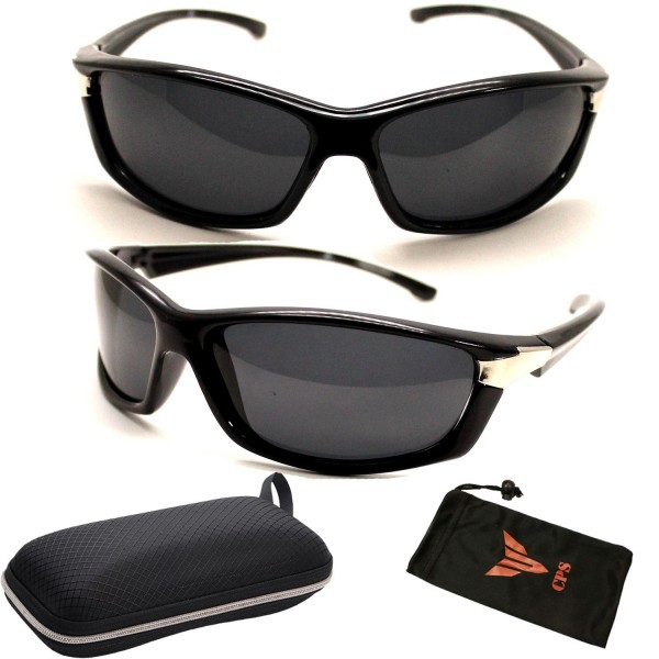 TJ5103 Polarized Black Aggressive Sunglasses