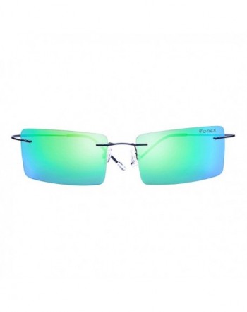 Rimless sunglasses