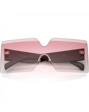 Rimless sunglasses