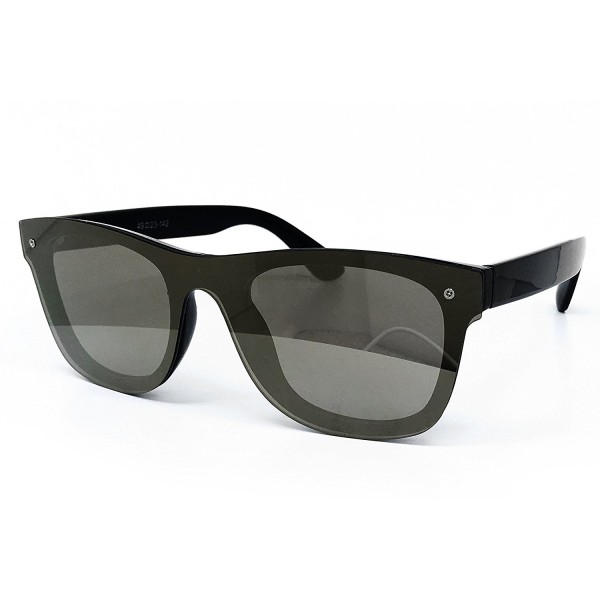 O2 Eyewear Wraparound Mirrored Sunglasses