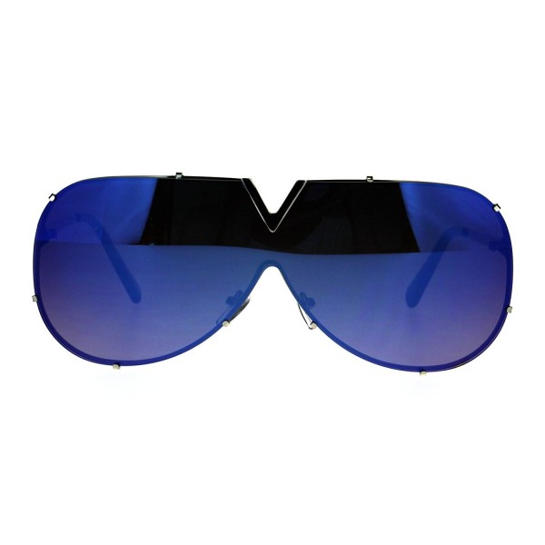 Luxury Fashion Mirror Rimless Sunglasses
