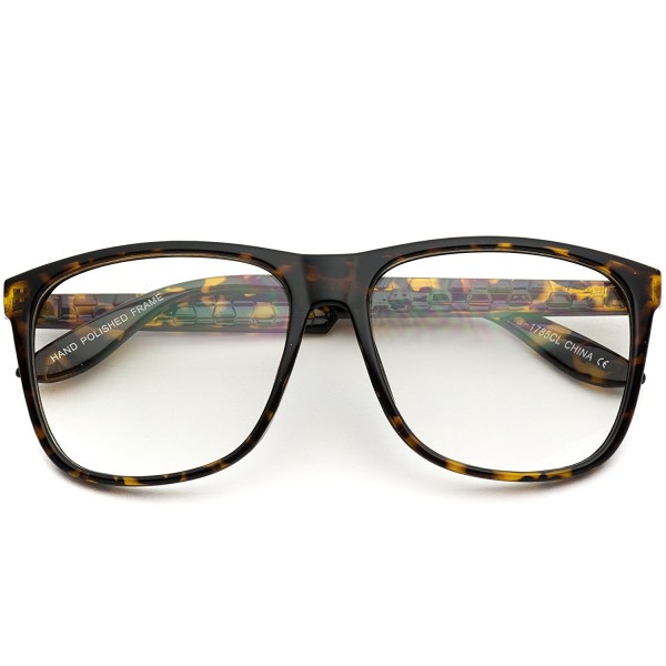 Oversized Square Vintage Inspired Eyeglasses