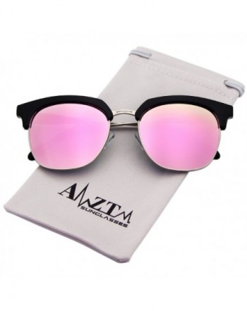 AMZTM Semi rimless Reflective Polarized Sunglasses