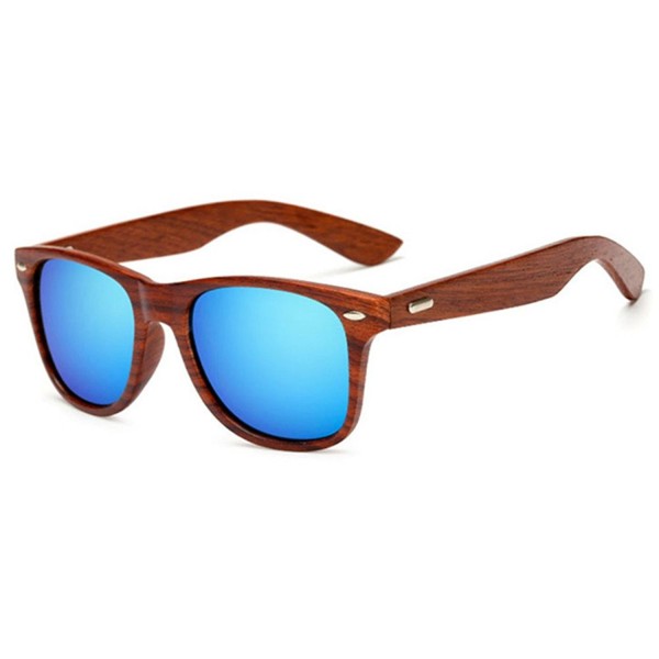 LongKeeper Sunglasses Vintage Wooden Glasses