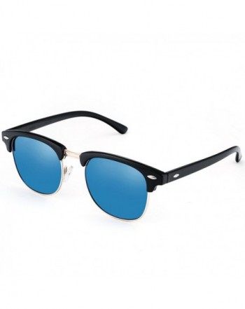 FEIDU Clubmaster Semi Rimless Sunglasses FD3030