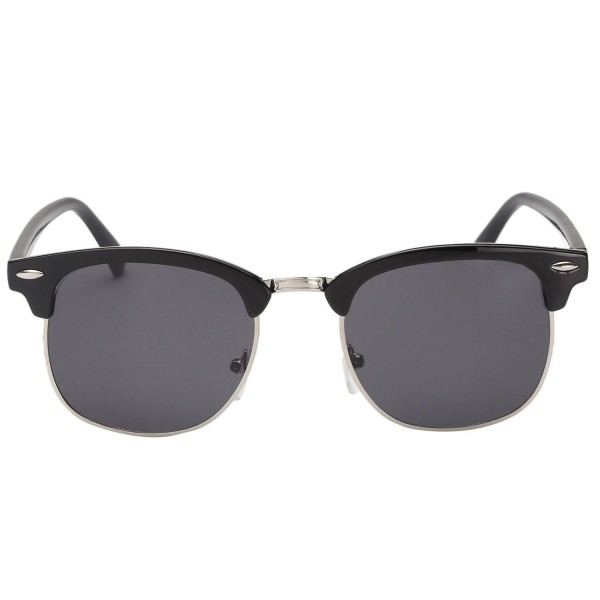 Classic Semi Rimless Rimmed Sunglasses Clubmaster