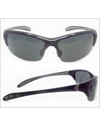 Semi-rimless sunglasses