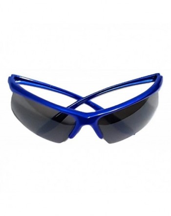 Half Rimmed Plastic Sports Sunglasses