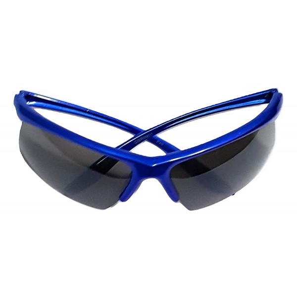 Half Rimmed Plastic Sports Sunglasses