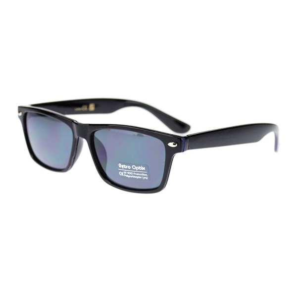 Classic Narrow Rectangular horned Sunglasses