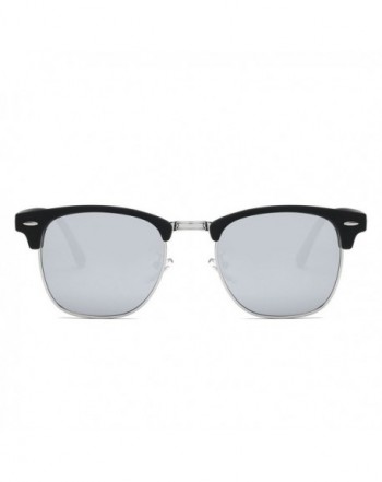 Semi-rimless sunglasses