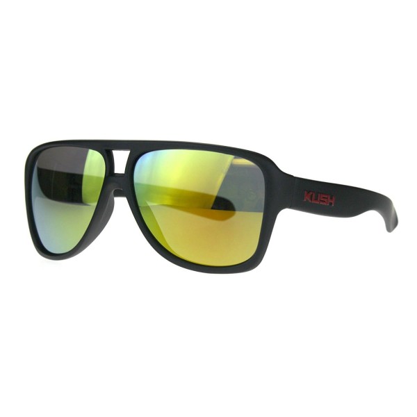 SA106 Plastic Aviator Mirror Sunglasses