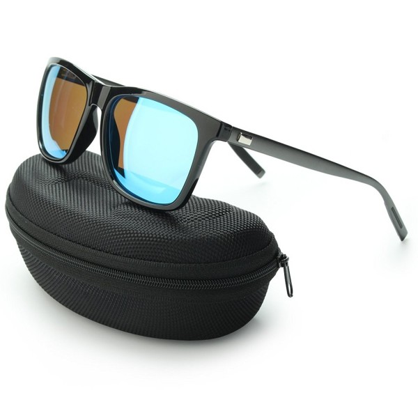 IALUKU Wayfarer Sunglasses Polarized Mirrored