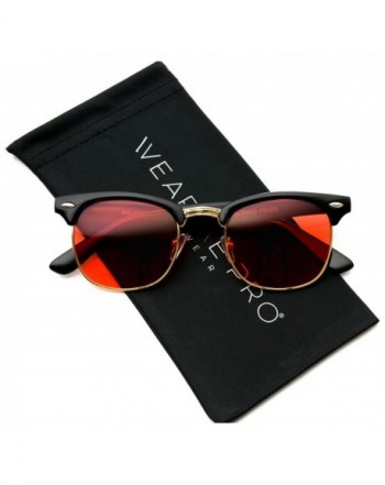 Retro Classic Rimmed Sunglasses Tinted