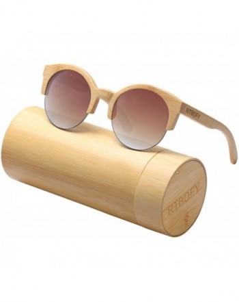 Rimless Retro Design Clubmaster Sunglasses