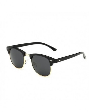 BVAGSS Fashion Polarized Semi Rimless Sunglasses