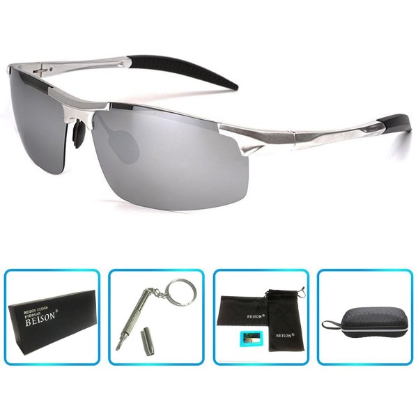 Beison Goggles Polarized Sunglasses Unbreakable